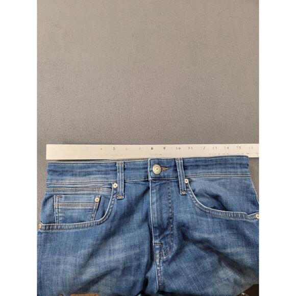 Mavi Jeans Zach Straight Leg Mens 32x31 Blue Denim Stretch Classic Wash Casual - Picture 5 of 14